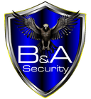 B&A Security logo